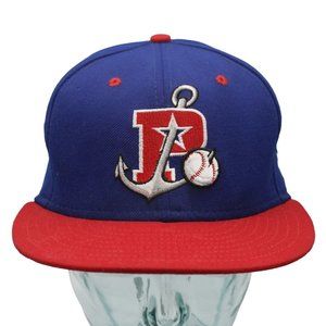 Stockton Ports New Era 59Fifty Minor League Baseball Hat Cap 100% Wool 7 1/4